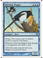 Magic: The Gathering Thieving Magpie (103) Heavily Played