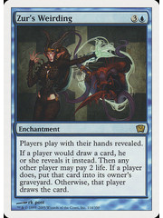 Magic: The Gathering Zur's Weirding (114) Moderately Played