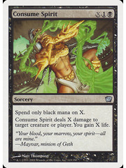 Magic: The Gathering Consume Spirit (119) Lightly Played
