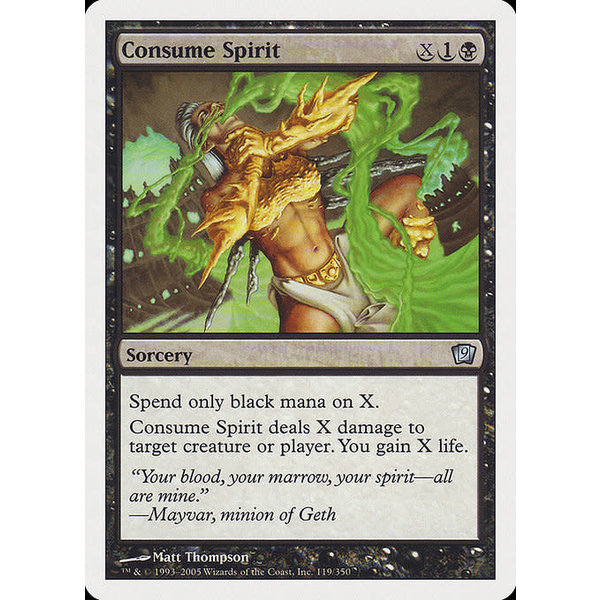 Magic: The Gathering Consume Spirit (119) Lightly Played