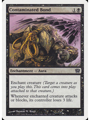 Magic: The Gathering Contaminated Bond (120) Damaged Foil