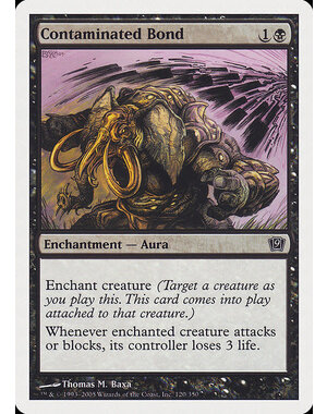 Magic: The Gathering Contaminated Bond (120) Damaged Foil