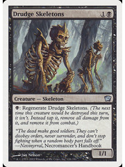 Magic: The Gathering Drudge Skeletons (126) Lightly Played