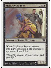 Magic: The Gathering Highway Robber (138) Lightly Played Foil