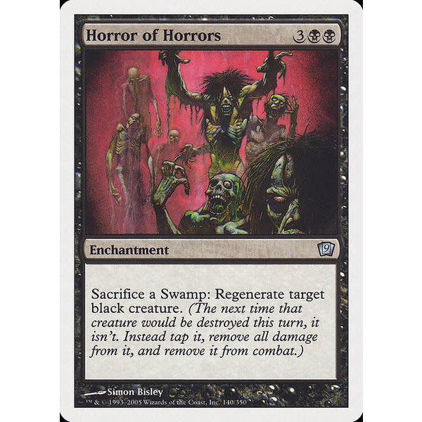 Magic: The Gathering Horror of Horrors (140) Moderately Played