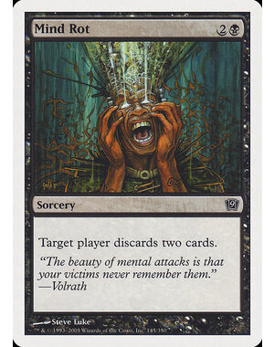 Magic: The Gathering Mind Rot (145) Moderately Played Foil