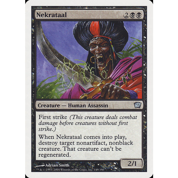 Magic: The Gathering Nekrataal (149) Moderately Played