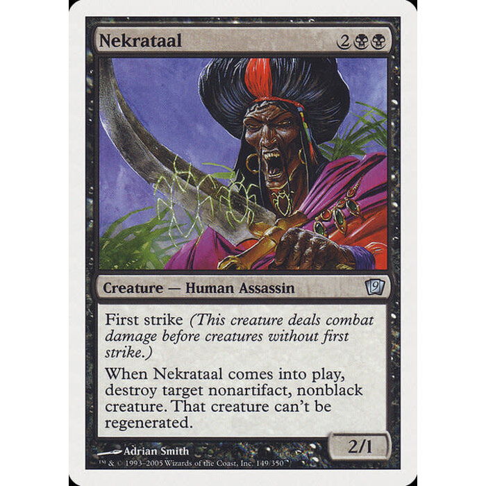 Magic: The Gathering Nekrataal (149) Moderately Played