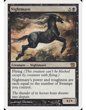 Magic: The Gathering Nightmare (150) Damaged