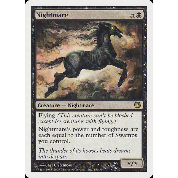 Magic: The Gathering Nightmare (150) Damaged