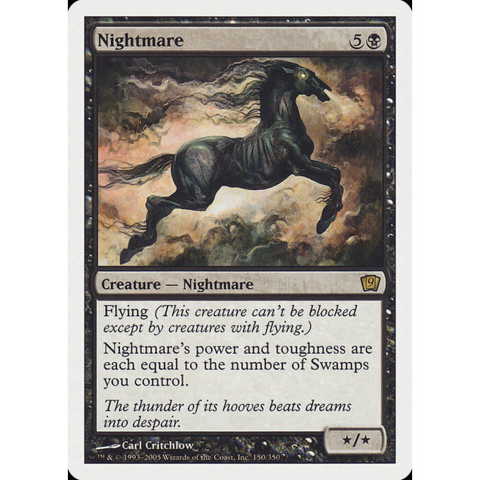 Magic: The Gathering Nightmare (150) Damaged