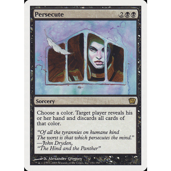 Magic: The Gathering Persecute (151) Lightly Played