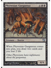 Magic: The Gathering Phyrexian Gargantua (153) Heavily Played