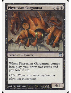 Magic: The Gathering Phyrexian Gargantua (153) Heavily Played