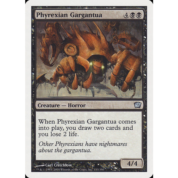 Magic: The Gathering Phyrexian Gargantua (153) Heavily Played