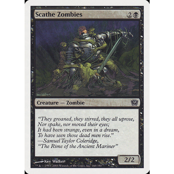 Magic: The Gathering Scathe Zombies (160) Heavily Played