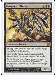 Magic: The Gathering Yawgmoth Demon (170) Heavily Played