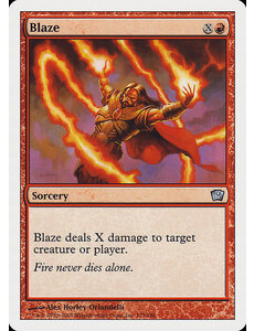 Magic: The Gathering Blaze (175) Moderately Played