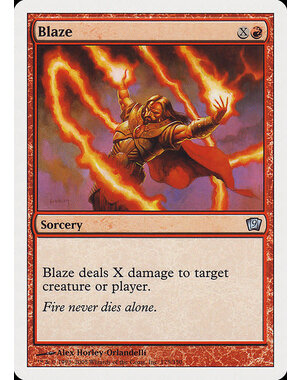 Magic: The Gathering Blaze (175) Moderately Played