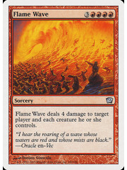 Magic: The Gathering Flame Wave (182) Lightly Played