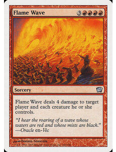 Magic: The Gathering Flame Wave (182) Lightly Played