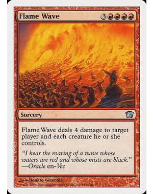 Magic: The Gathering Flame Wave (182) Lightly Played