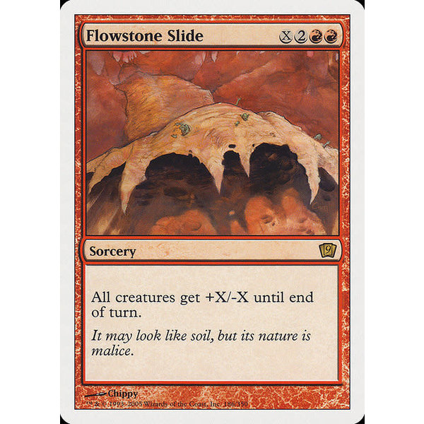 Magic: The Gathering Flowstone Slide (186) Lightly Played