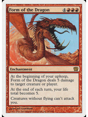 Magic: The Gathering Form of the Dragon (187) Lightly Played