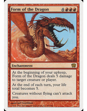 Magic: The Gathering Form of the Dragon (187) Lightly Played