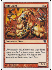 Magic: The Gathering Hill Giant (197) Lightly Played