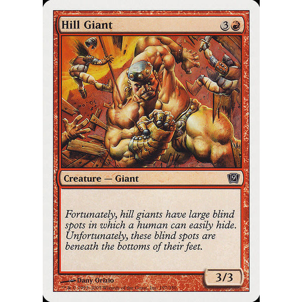 Magic: The Gathering Hill Giant (197) Lightly Played