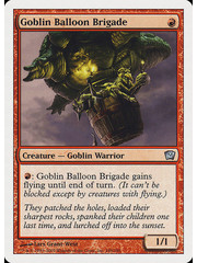 Magic: The Gathering Goblin Balloon Brigade (189) Heavily Played