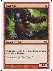 Magic: The Gathering Kird Ape (199) Damaged
