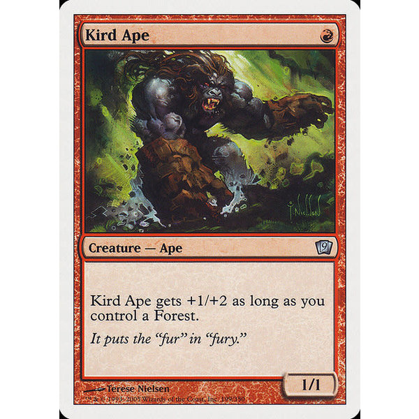 Magic: The Gathering Kird Ape (199) Damaged