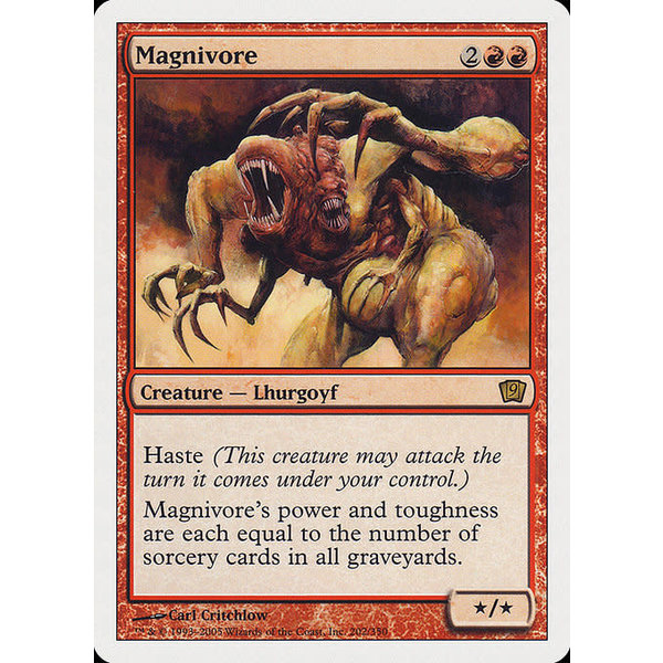 Magic: The Gathering Magnivore (202) Moderately Played