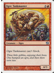 Magic: The Gathering Ogre Taskmaster (205) Lightly Played