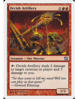 Magic: The Gathering Orcish Artillery (206) Lightly Played Foil