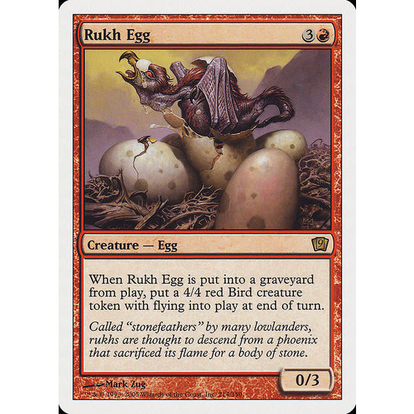 Magic: The Gathering Rukh Egg (214) Lightly Played