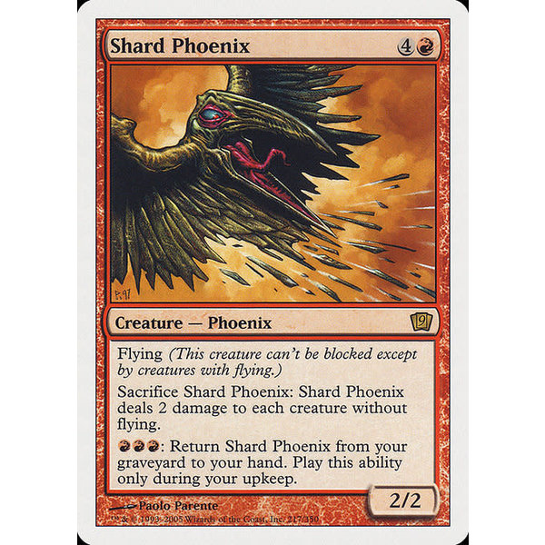 Magic: The Gathering Shard Phoenix (217) Lightly Played