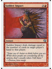 Magic: The Gathering Sudden Impact (222) Damaged