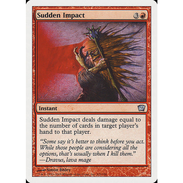 Magic: The Gathering Sudden Impact (222) Damaged