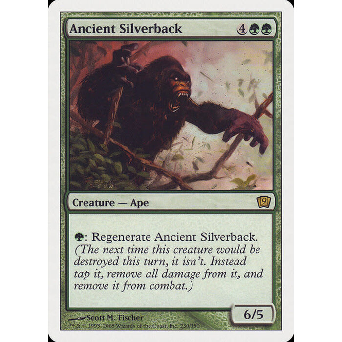 Magic: The Gathering Ancient Silverback (230) Lightly Played