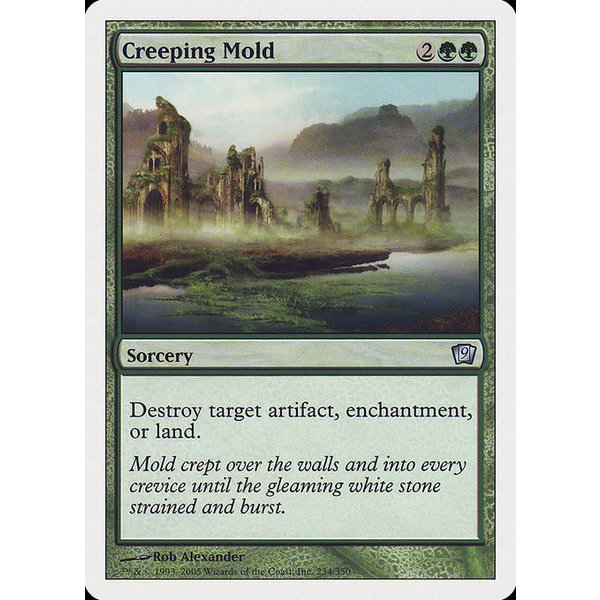 Magic: The Gathering Creeping Mold (234) Heavily Played