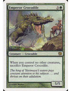 Magic: The Gathering Emperor Crocodile (241) Moderately Played