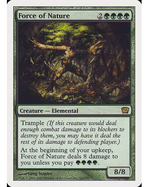 Magic: The Gathering Force of Nature (242) Damaged