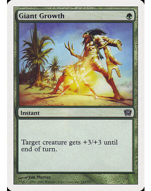 Magic: The Gathering Giant Growth (243) Damaged Foil