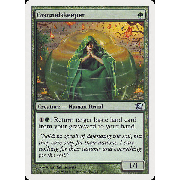 Magic: The Gathering Groundskeeper (247) Lightly Played