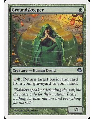 Magic: The Gathering Groundskeeper (247) Damaged