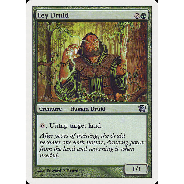 Magic: The Gathering Ley Druid (251) Lightly Played