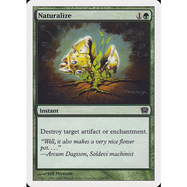 Magic: The Gathering Naturalize (258) Lightly Played